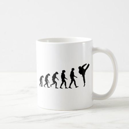 Evolution Of Karate Coffee Mug