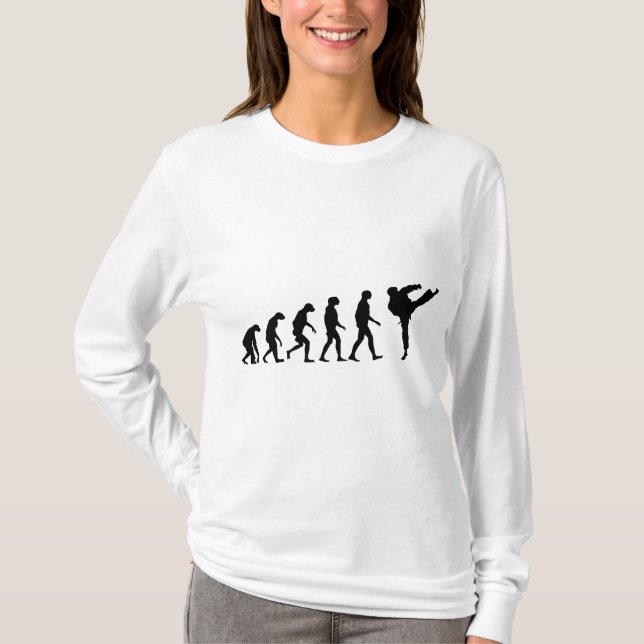Evolution of Karate T-Shirt (Front)