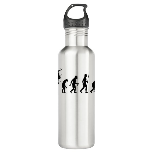 Evolution of Lawn Bowls Stainless Steel Water Bottle (Front)