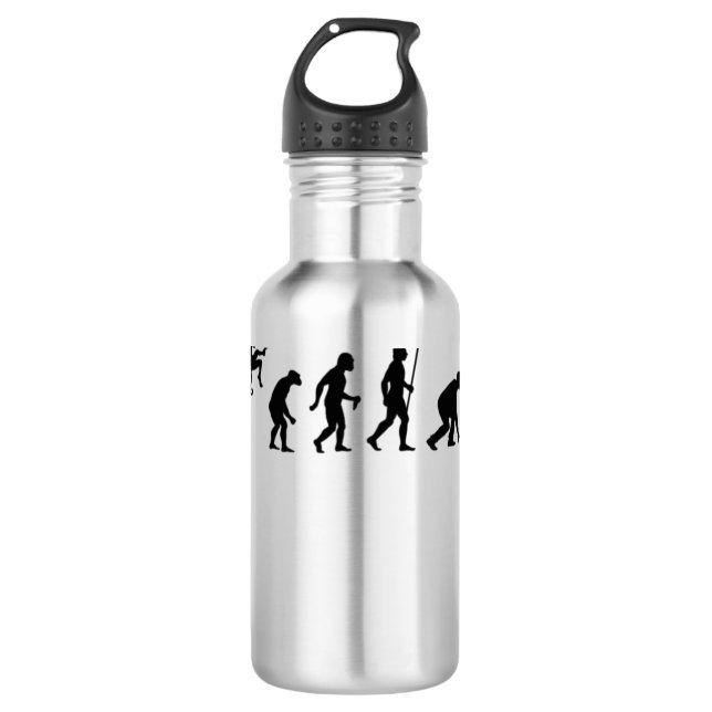 Evolution of Lawn Bowls Stainless Steel Water Bottle (Front)
