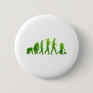 Evolution of leprechauns shirts & gifts pinback button