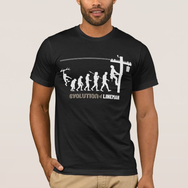 Evolution of Lineman T-Shirt (Front)