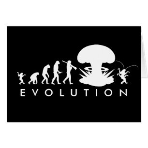 Evolution of Man & Cockroach Funny Evolution Chart Cards