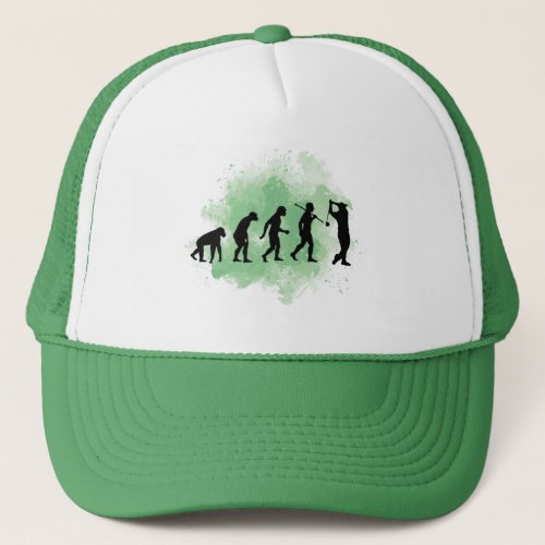 Evolution of Man Custom Personalized Golf Hat 