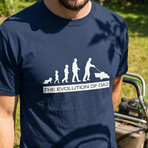 Evolution of Man - Funny T-shirt for Father's Day
