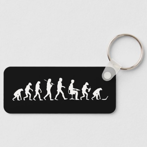 Evolution of Man Laptop Keychain