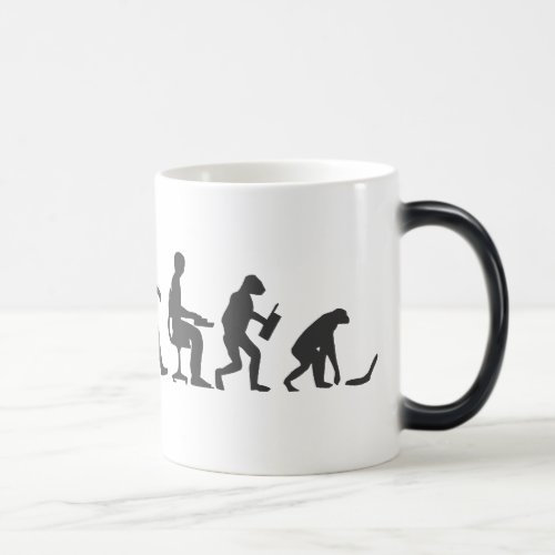 Evolution of Man Laptop Magic Mug