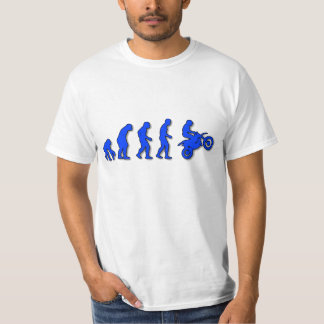 Evolution of man to motorcycle T-Shirt