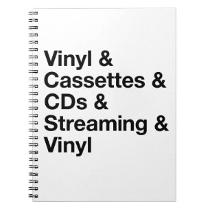 Evolution of Music Notebook