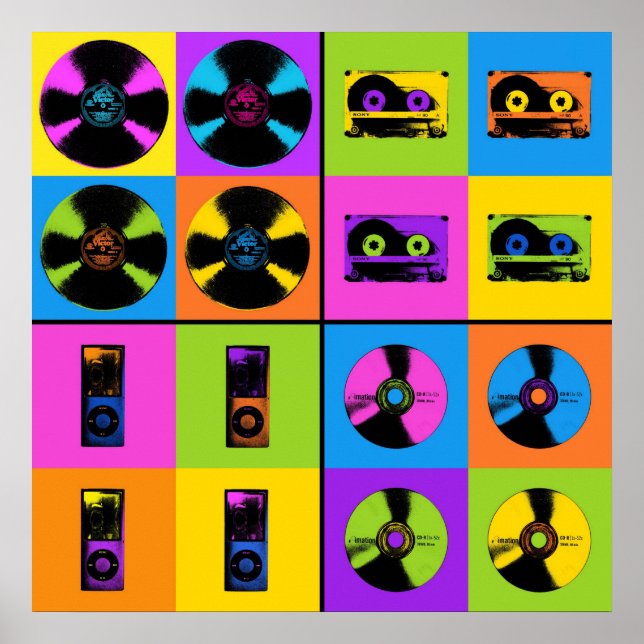 Evolution of Music Poster (Front)