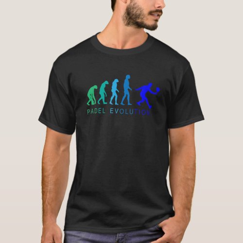 Evolution Of Padel Tennis Design Gift For Padel Pl T_Shirt