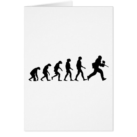Evolution of Paintball Cards (Front)