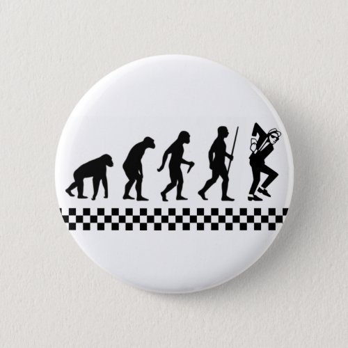 Evolution of Ska Badge Pinback Button