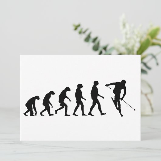 Evolution of Ski (Standing Front)