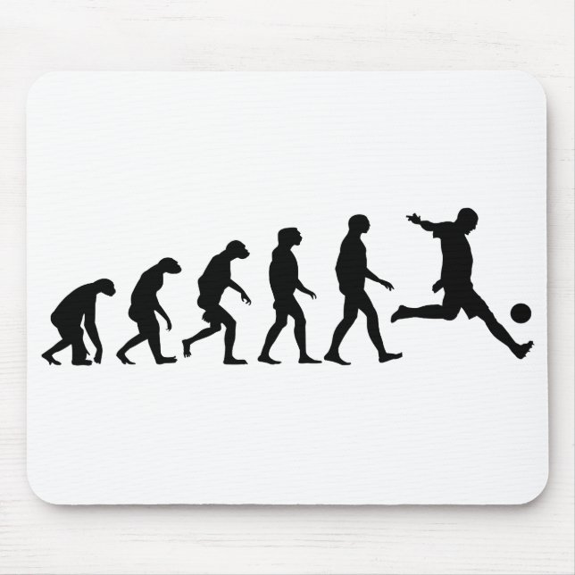 Evolution of Soccer Mouse Pad (Front)