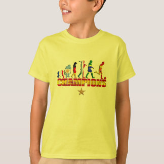 Evolution of Spanish football Spain World Champion T-Shirt