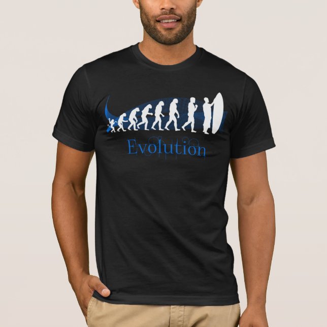 Evolution of Surfing T-Shirt (Front)