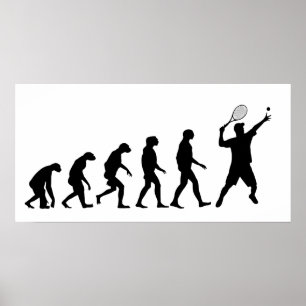 Evolution of Tennis Poster