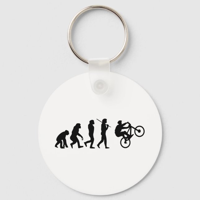 Evolution of the cyclist keychain (Front)
