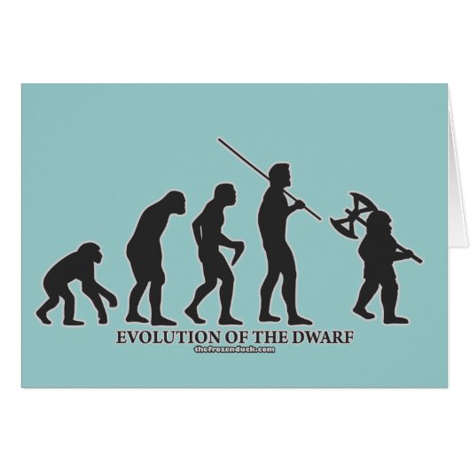 Evolution of the Dwarf Cards (Front Horizontal)
