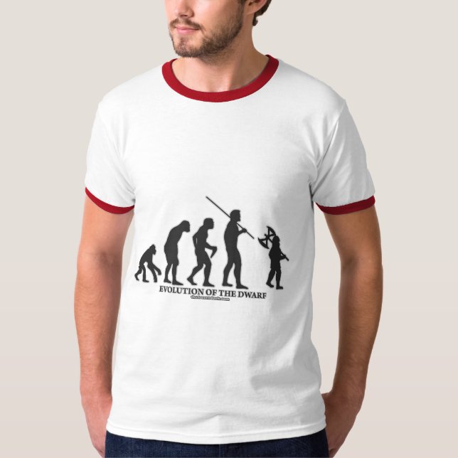 Evolution of the Dwarf T-Shirt (Front)