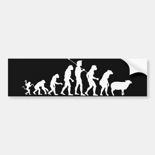 Evolution of the Masses Bumper Sticker