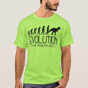 EVOLUTION OF THE REPUBLICAN PARTY T-Shirt