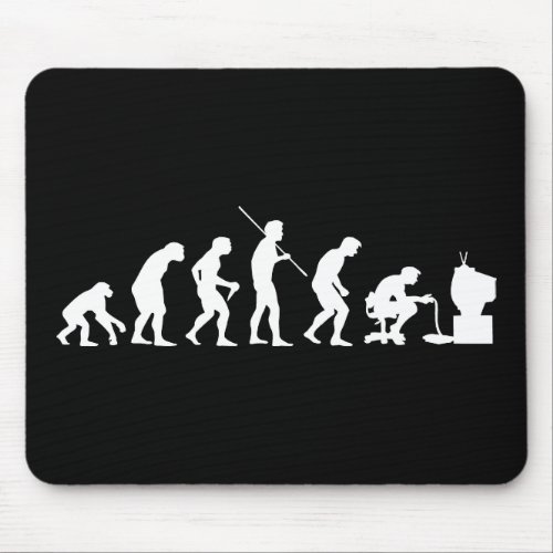 Evolution of Video Games Gaming Gamer Mouse Pad
