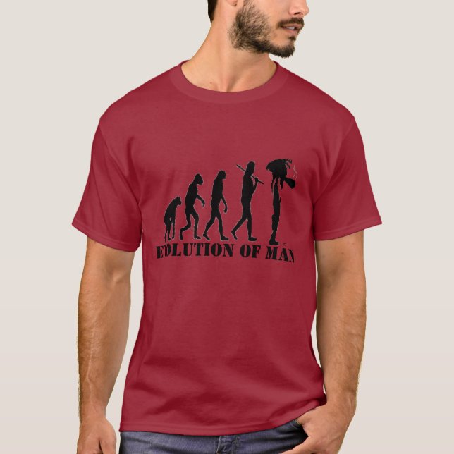 EVOLUTION OFF MAN T-Shirt (Front)