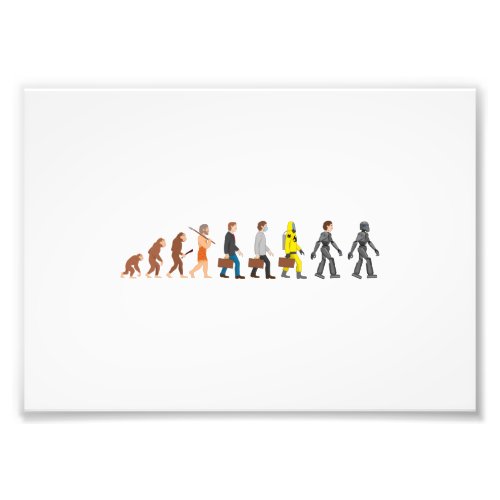 Evolution _ our far future photo print