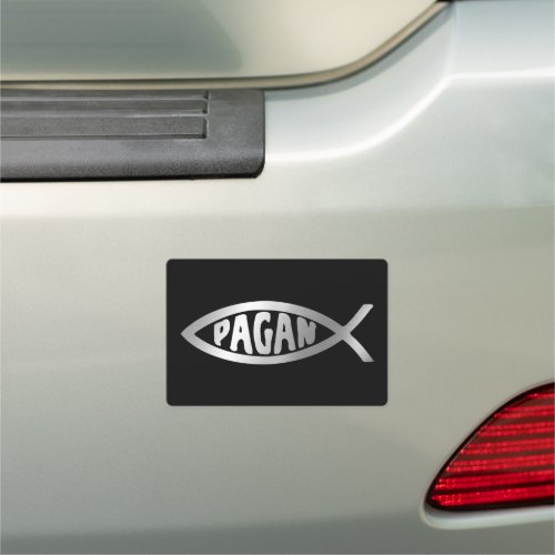 Evolution _ Pagan Car Magnet
