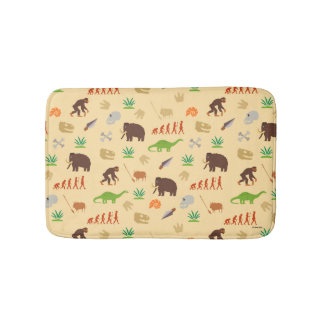 Evolution Pattern Bath Mat