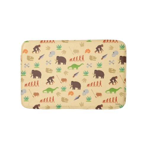 Evolution Pattern Bath Mat