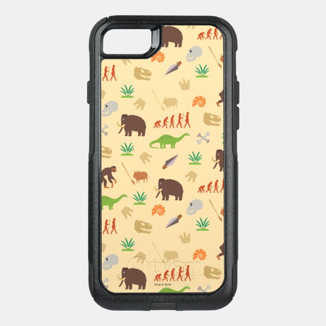 Evolution Pattern Otterbox iPhone Case (Back)