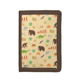 Evolution Pattern Tri-fold Wallet