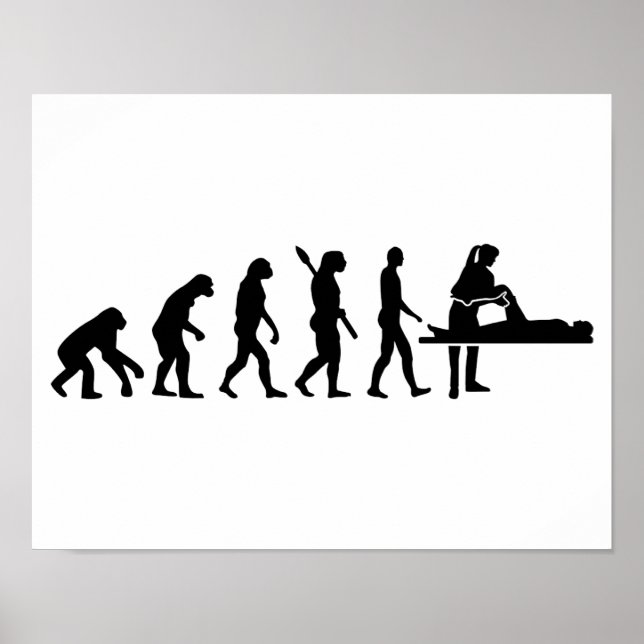 Evolution physiotherapist poster (Front)