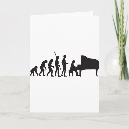 evolution piano card