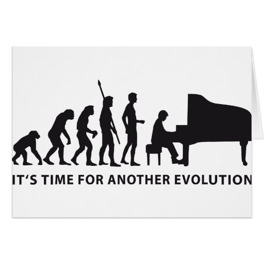 evolution piano cards (Front Horizontal)