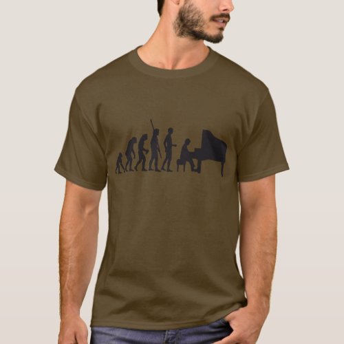 evolution piano T_Shirt