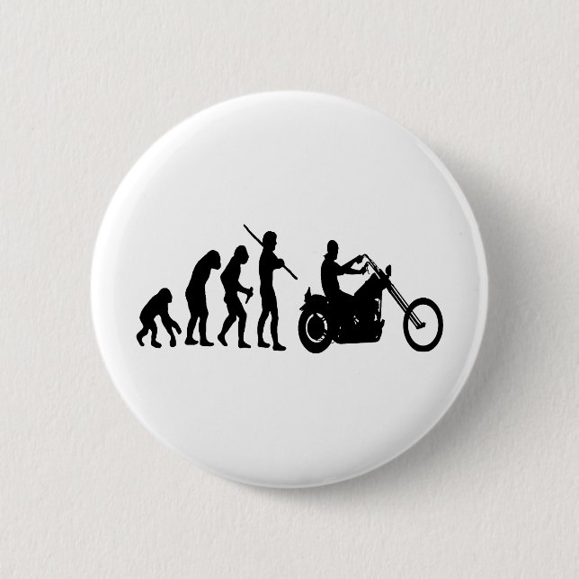 Evolution Pinback Button (Front)