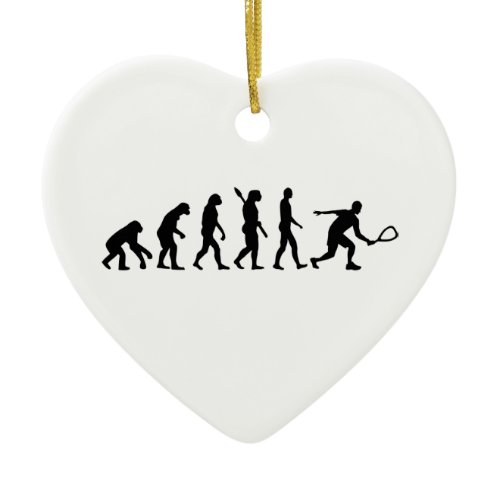 Evolution Racquetball Ceramic Ornament