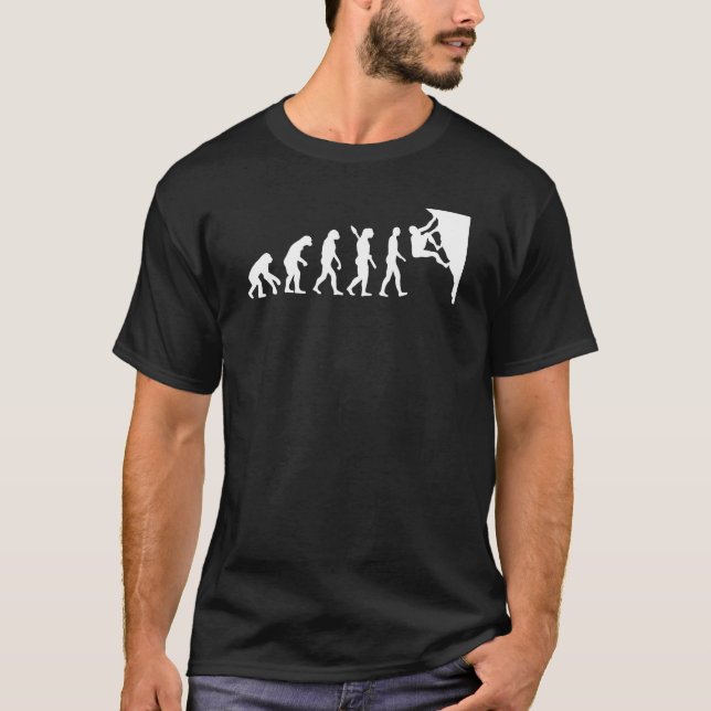 Evolution Rock Climbing T-Shirt (Front)