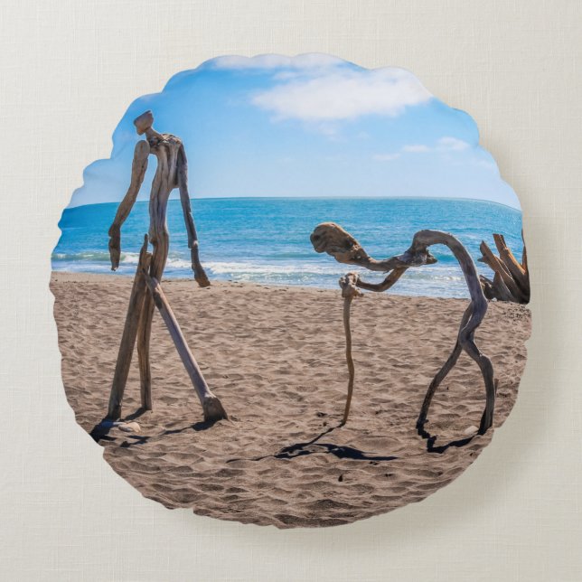 Evolution Round Pillow (Front)