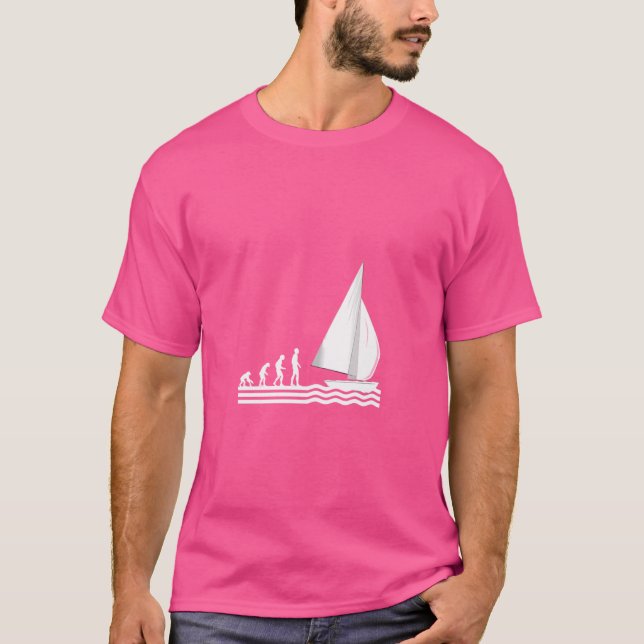 Evolution Sailing - Sailor - Hobby - Sports T-Shirt (Front)
