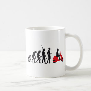 evolution scooter coffee mug