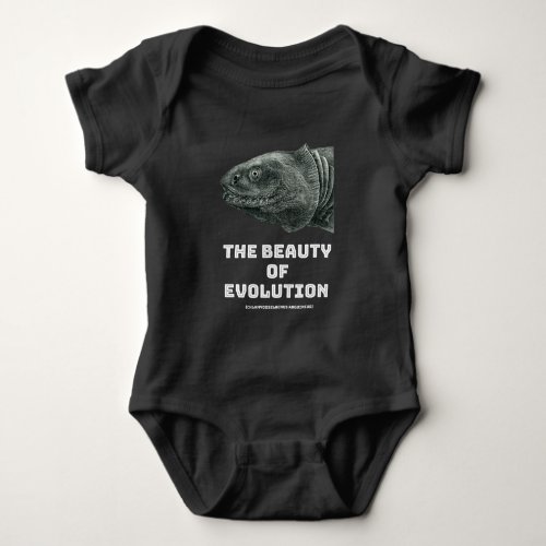 Evolution shark beauty baby bodysuit
