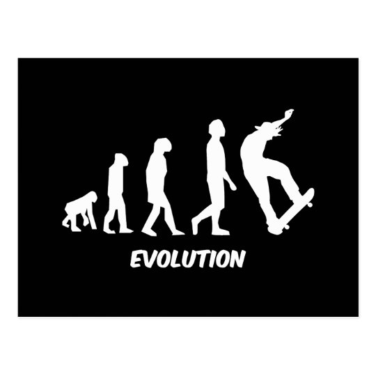 Evolution Skateboarding Postcard