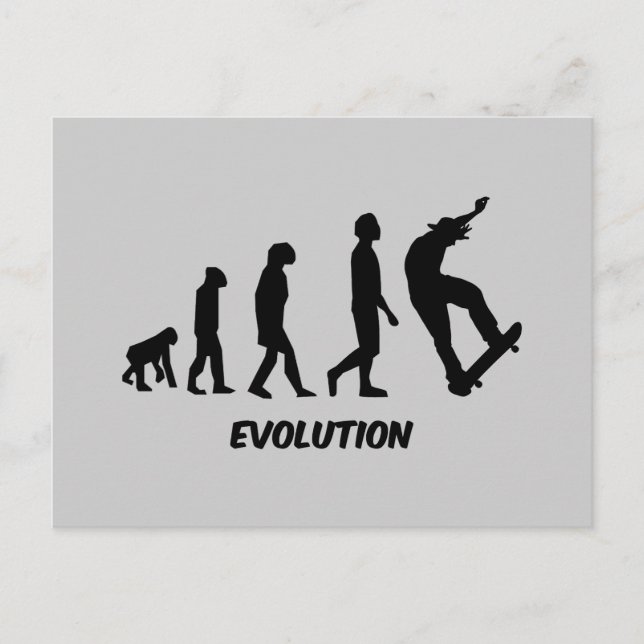 Evolution Skateboarding Postcard (Front)