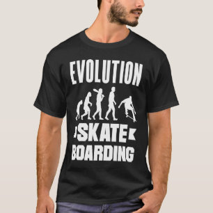 Evolution Skateboarding Skate Retro Streetwear  2 T-Shirt