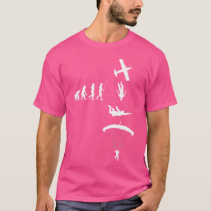Evolution Skydiver Parachuting Extreme Sports Skyd T-Shirt
